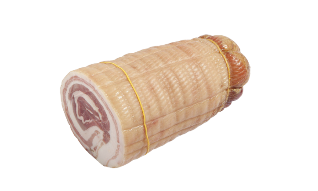 trancio porchetta cruda